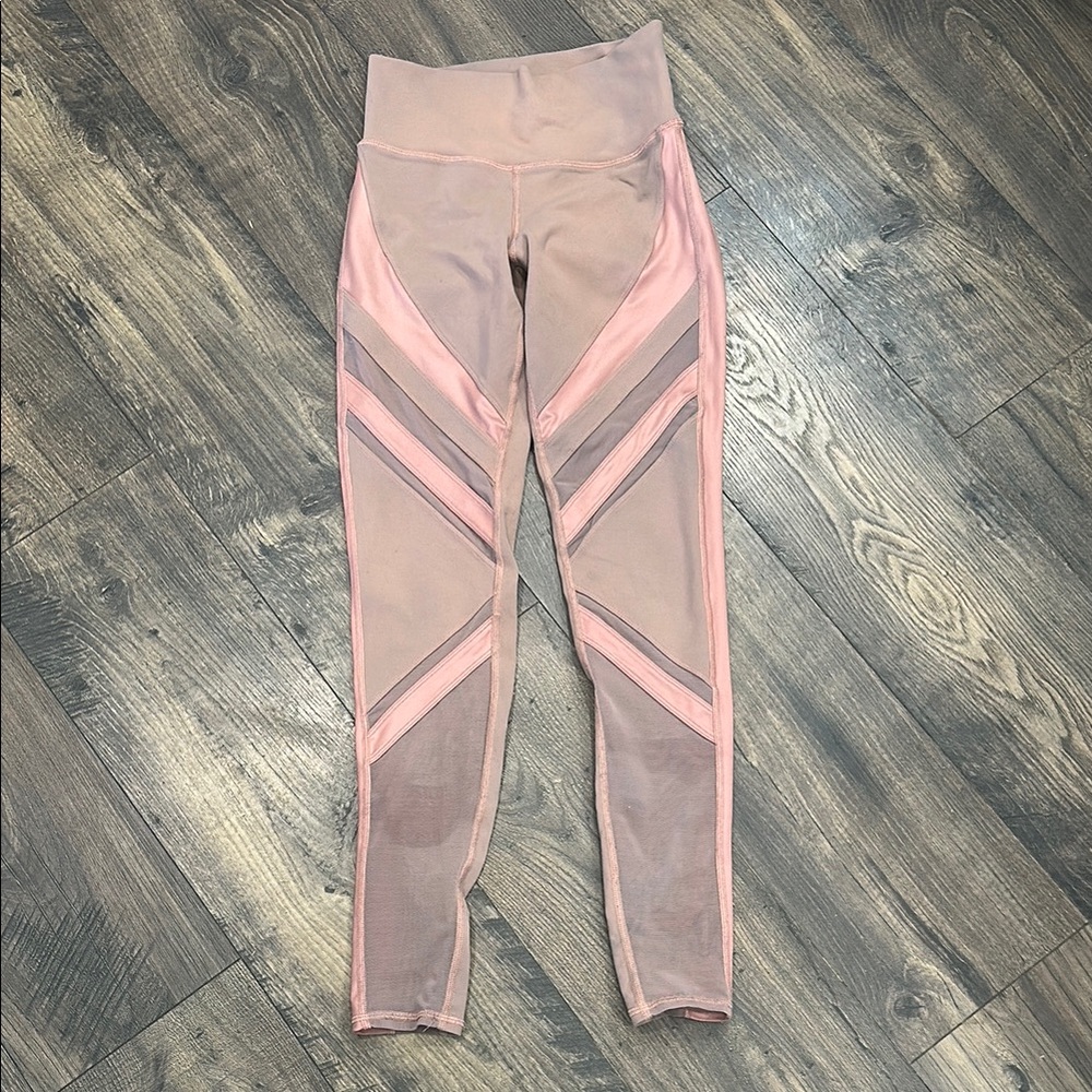 ALO Yoga Women’s High-Waist Epic Leggings Size Small Pink Rosewaster